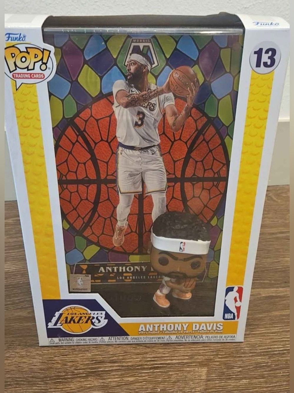 Anthony Davis Funko Pop Display/ Los Angeles Lakers/#13 / new/ original packed.